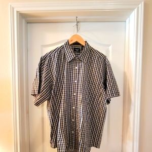 Haager short sleeve button down shirt